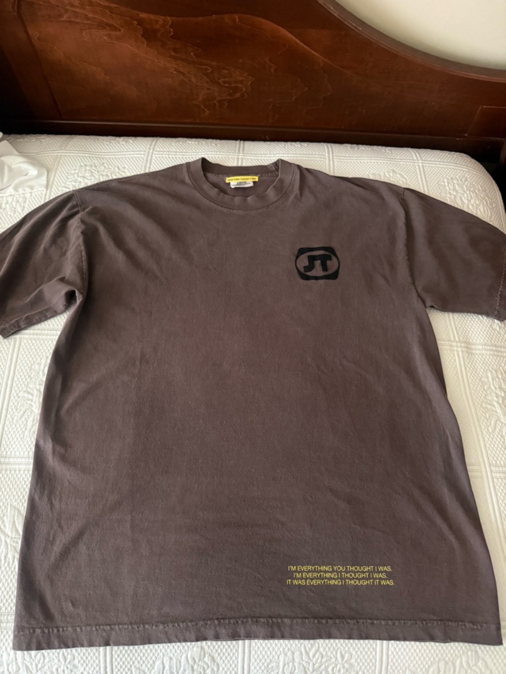 Justin Timberlake EITIW Dark Grey Tshirt - XL